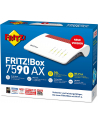 AVM 20002998 FRITZ!Box 7590 AX router bezprzewodowy Gigabit Ethernet Dual-band (2.4 GHz/5 GHz) Biały - nr 16