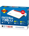 AVM 20002998 FRITZ!Box 7590 AX router bezprzewodowy Gigabit Ethernet Dual-band (2.4 GHz/5 GHz) Biały - nr 22