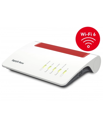 AVM 20002998 FRITZ!Box 7590 AX router bezprzewodowy Gigabit Ethernet Dual-band (2.4 GHz/5 GHz) Biały