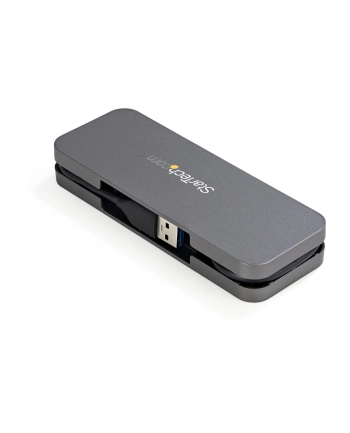 StarTech HB30AM4AB .com huby i koncentratory USB 3.2 Gen 1 (3.1 Gen 1) Type-A 5000 Mbit/s Czarny, Szary