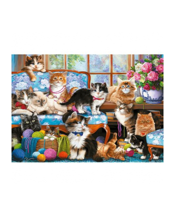 Puzzle 500el Kocia rodzina 37425 Trefl