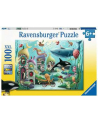 Puzzle 100el XXL Świat pod wodą 129720 RAVENSBURGER - nr 1
