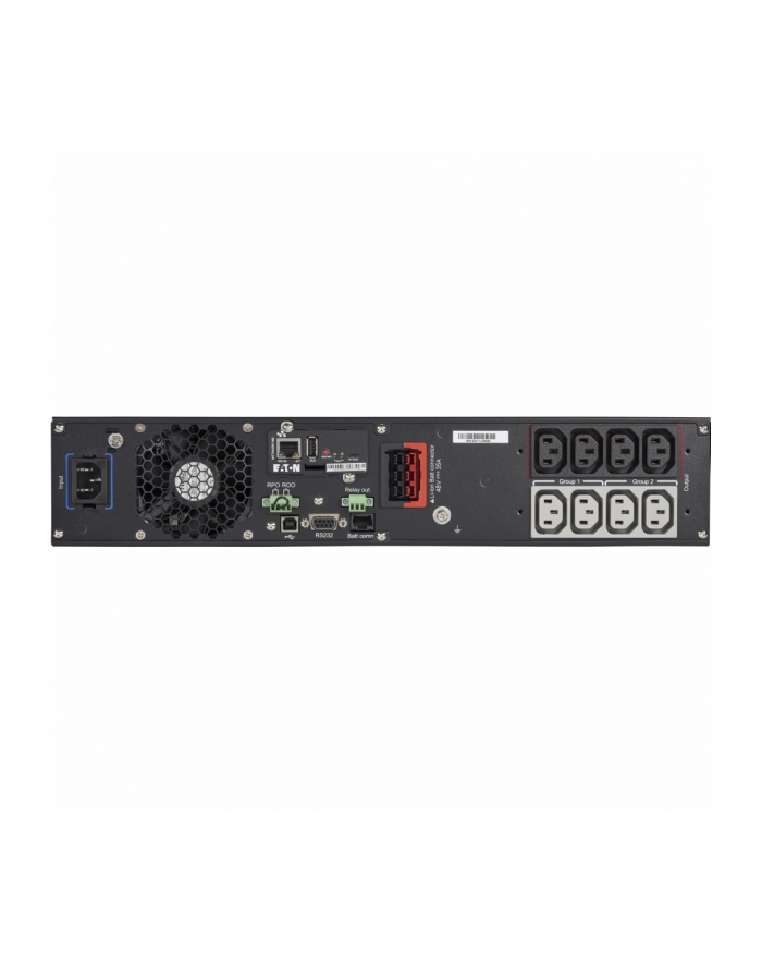 Eaton 9PX1500IRTN-L 9PX Podwójnej konwersji (online) 1,5 kVA 1500 W 8 x gniazdo sieciowe główny