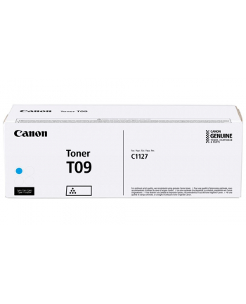 Canon 3019C006 T09 kaseta z tonerem 1 szt. Oryginalny Cyjan
