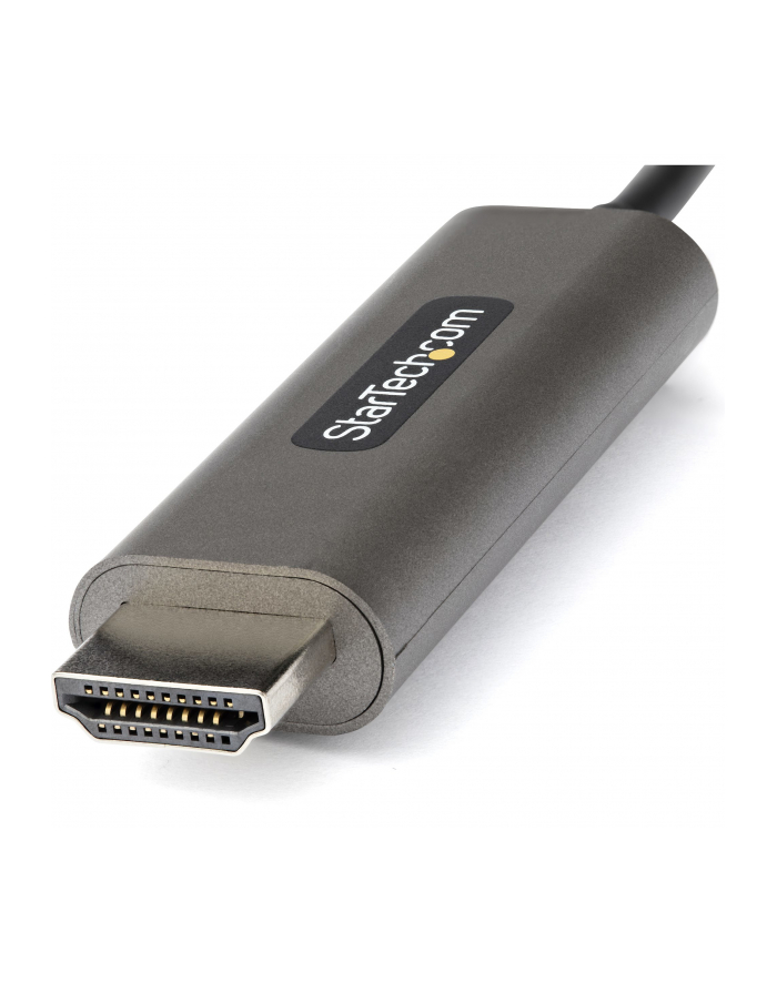 StarTech CDP2HDMM1MH .com adapter kablowy 1 m HDMI Typu A (Standard) USB Type-C Czarny, Srebrny główny
