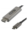 StarTech CDP2HDMM2MH .com adapter kablowy 2 m HDMI Typu A (Standard) USB Type-C Czarny, Srebrny - nr 9