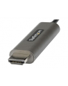 StarTech CDP2HDMM5MH .com adapter kablowy 5 m HDMI Typu A (Standard) USB Type-C Czarny, Srebrny - nr 3