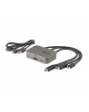 StarTech CDPHDMDP2HD .com adapter kablowy 0,27 m HDMI + USB HDMI + Mini DisplayPort + USB Type-C Czarny, Srebrny - nr 11