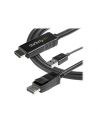 StarTech HD2DPMM3M .com adapter kablowy 3 m HDMI Typu A (Standard) DisplayPort Czarny - nr 3