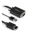 StarTech VGA2HDMM2M .com adapter kablowy 2 m USB Type-A + VGA (D-Sub) HDMI Typu A (Standard) Czarny - nr 6