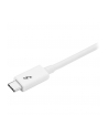 StarTech TBLT3MM1MW .com kabel Thunderbolt 1 m 20 Gbit/s Biały - nr 9