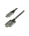 StarTech USB31CCSLKV1M .com kabel USB 1 m USB 3.2 Gen 2 (3.1 Gen 2) USB C Czarny, Szary - nr 1