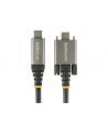 StarTech USB31CCSLKV1M .com kabel USB 1 m USB 3.2 Gen 2 (3.1 Gen 2) USB C Czarny, Szary - nr 2