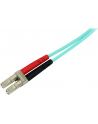StarTech 450FBLCLC1 .com kabel optyczny 1 m LC OM4 Turkusowy - nr 13