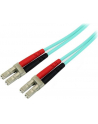 StarTech 450FBLCLC1 .com kabel optyczny 1 m LC OM4 Turkusowy - nr 8