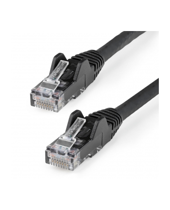 StarTech N6LPATCH15MBK .com kabel sieciowy Czarny 15 m Cat6 U/UTP (UTP)