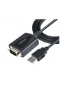 StarTech 1P3FPC-USB-SERIAL .com zmieniacz płci / kabli DB-9 USB Type-A (4 pin) USB 2.0 Czarny - nr 3