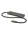 StarTech DKT30CHPD3 .com huby i koncentratory USB 3.2 Gen 1 (3.1 Gen 1) Type-C 5000 Mbit/s Czarny, Szary - nr 1