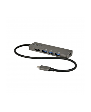 StarTech DKT30CHPD3 .com huby i koncentratory USB 3.2 Gen 1 (3.1 Gen 1) Type-C 5000 Mbit/s Czarny, Szary