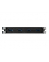 StarTech HB30AM4AB .com huby i koncentratory USB 3.2 Gen 1 (3.1 Gen 1) Type-A 5000 Mbit/s Czarny, Szary - nr 4