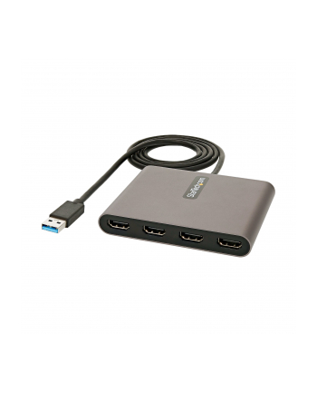 StarTech USB32HD4 .com zewnętrzna karta graficzna usb 1920 x 1080 px Szary