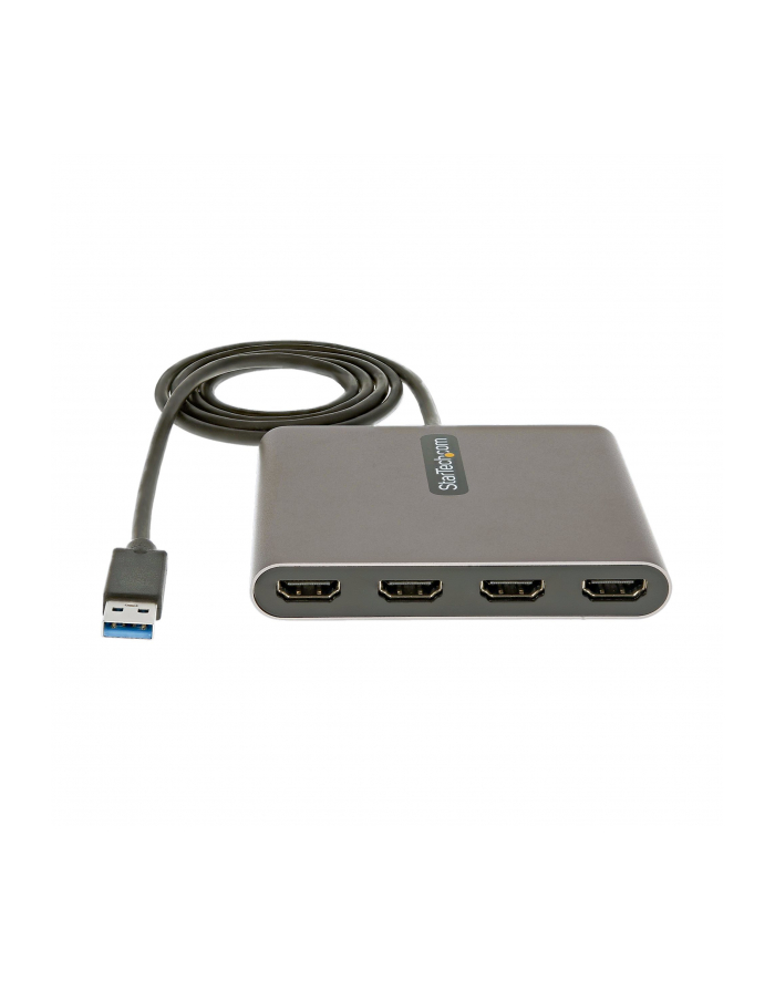 StarTech USB32HD4 .com zewnętrzna karta graficzna usb 1920 x 1080 px Szary główny