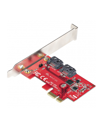 StarTech 2P6G-PCIE-SATA-CARD .com adapter Wewnętrzny