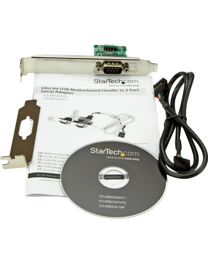 StarTech ICUSB232INT1 .com adapter Wewnętrzny Seryjny główny