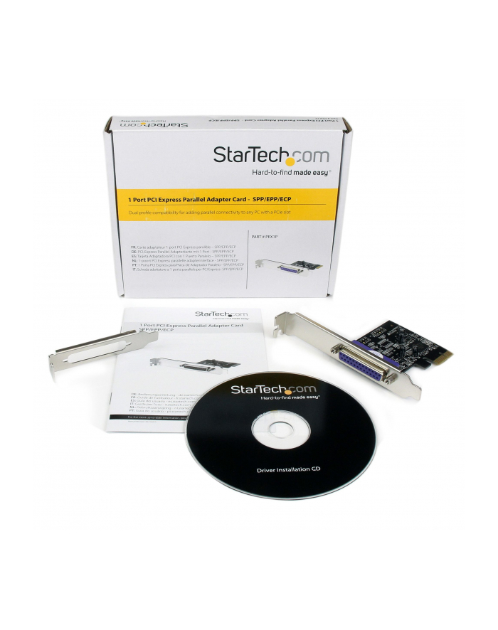 StarTech PEX1P2 .com adapter Wewnętrzny Równoległy główny