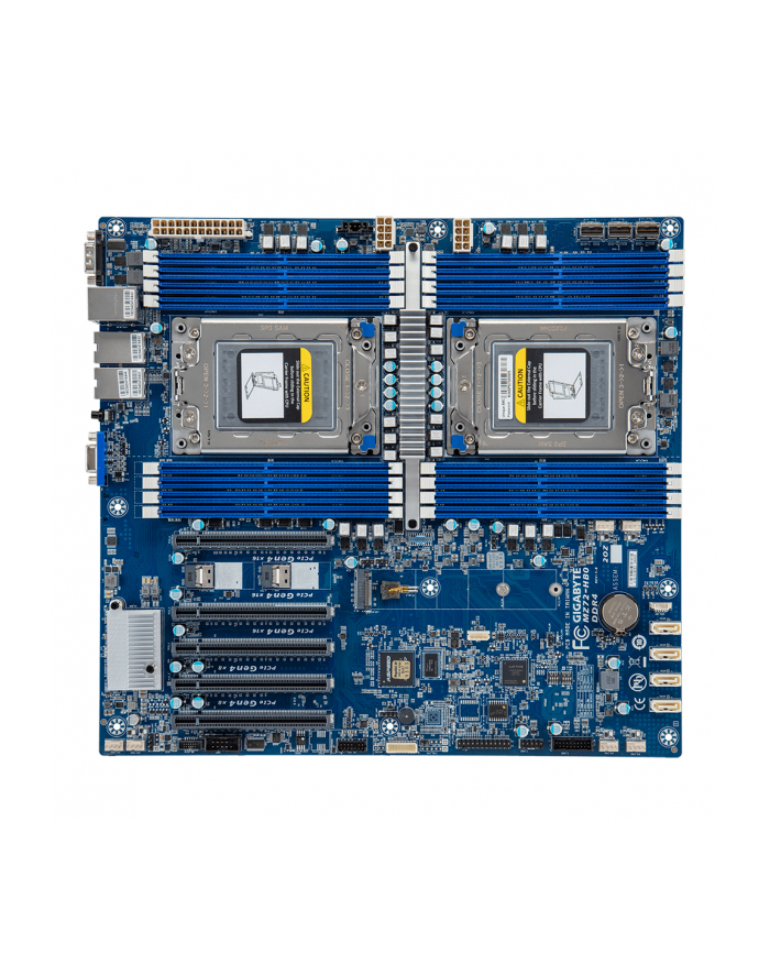 Gigabyte MZ72-HB0 płyta główna System na chipie Socket SP3 Rozszerzone ATX główny