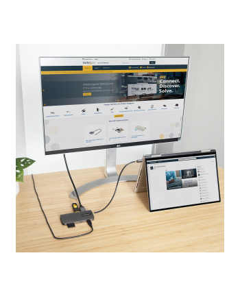 StarTech 115B-USBC-MULTIPORT .com stacja dokująca Przewodowa USB 3.2 Gen 1 (3.1 Gen 1) Type-C Szary
