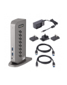 StarTech DK30A2DHUUE .com stacja dokująca Przewodowa USB 3.2 Gen 1 (3.1 Gen 1) Type-B Czarny, Szary - nr 24