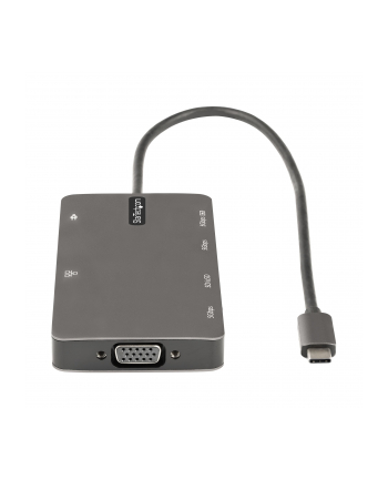 StarTech DKT30CHVSDPD .com stacja dokująca Przewodowa USB 3.2 Gen 1 (3.1 Gen 1) Type-C Szary