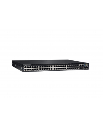 Dell 210-ASOZ N-Series N3248TE-ON Zarządzany Gigabit Ethernet (10/100/1000) Czarny