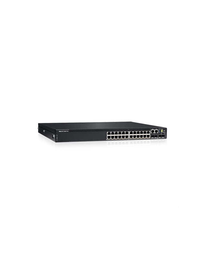 Dell 210-ASPU N-Series N3224P-ON Zarządzany L2 Gigabit Ethernet (10/100/1000) Obsługa PoE 1U Czarny główny