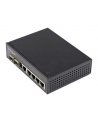 StarTech IES1G52UPDIN .com łącza sieciowe Nie zarządzany Gigabit Ethernet (10/100/1000) Obsługa PoE Czarny - nr 1