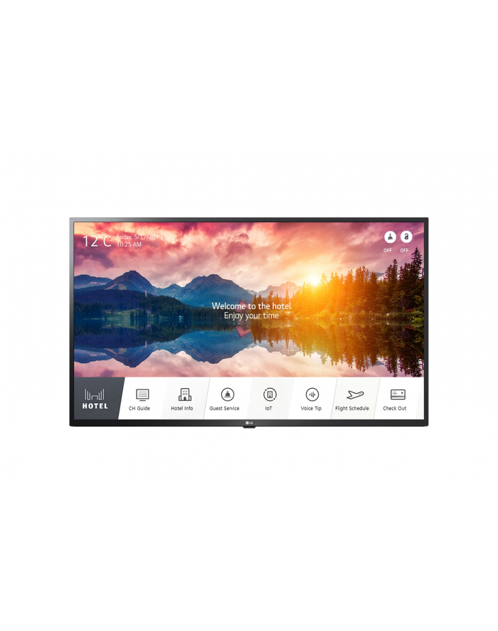 LG 50US662H 0ZC.AEU Telewizor 127 cm (50'') 4K Ultra HD Smart TV Wi-Fi Czarny główny