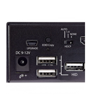 StarTech SV231HU34K6 .com przełącznik KVM Możliwości montowania w stelażu Czarny
