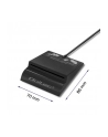 qoltec Inteligentny czytnik chipowych kart ID SCR-0636 | USB typu C - nr 5
