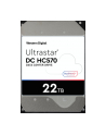 Dysk serwerowy HDD Western Digital Ultrastar DC HC570 WUH722222ALE6L4 (22 TB; 3.5 ; SATA III) - nr 1