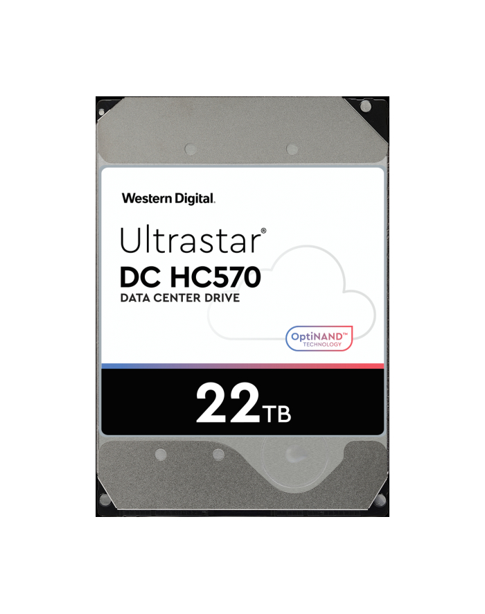 Dysk serwerowy HDD Western Digital Ultrastar DC HC570 WUH722222ALE6L4 (22 TB; 3.5 ; SATA III) główny