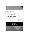 Dysk serwerowy HDD Western Digital Ultrastar DC HC570 WUH722222ALE6L4 (22 TB; 3.5 ; SATA III) - nr 22