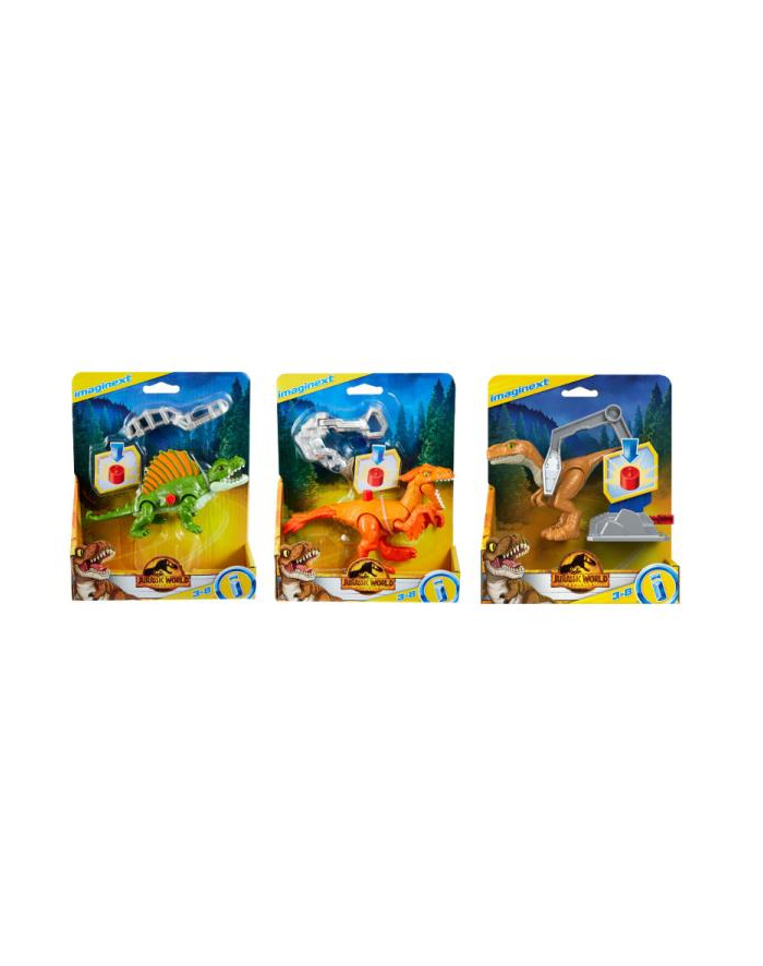 Fisher-Price Jurassic World Imaginext Dinozaur podstawowy GVV67 p4 MATTEL główny