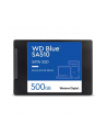 western digital Dysk SSD WD Blue 500GB SA510 2,5 cala WDS500G3B0A - nr 12