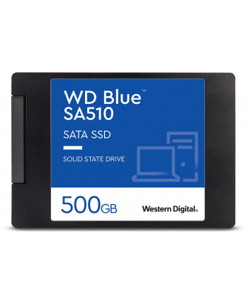western digital Dysk SSD WD Blue 500GB SA510 2,5 cala WDS500G3B0A