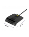 qoltec Inteligentny czytnik chipowych kart ID SCR-0634 | USB typu C - nr 10