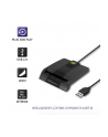 qoltec Inteligentny czytnik chipowych kart ID SCR-0634 | USB typu C - nr 12