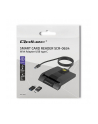 qoltec Inteligentny czytnik chipowych kart ID SCR-0634 | USB typu C - nr 2