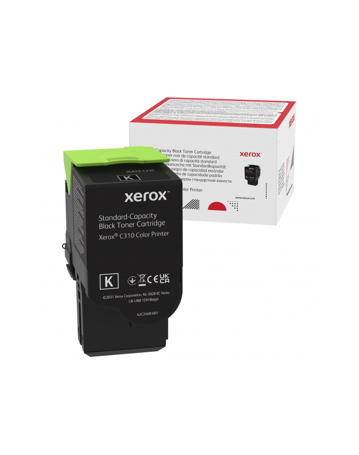 Xerox 006R04356 C310 Black Standard Capacity Toner Cartridge (3000 pages) kaseta z tonerem 1 szt. Oryginalny Czarny główny