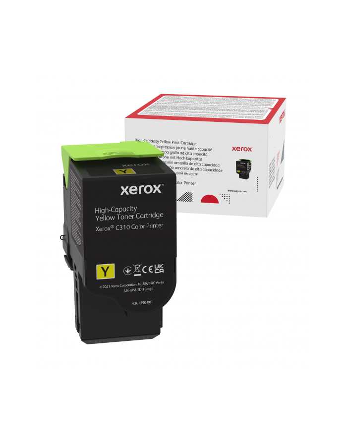 Xerox 006R04367 C310 Yellow High Capacity Toner Cartridge (5500 pages) kaseta z tonerem 1 szt. Oryginalny Żółty główny
